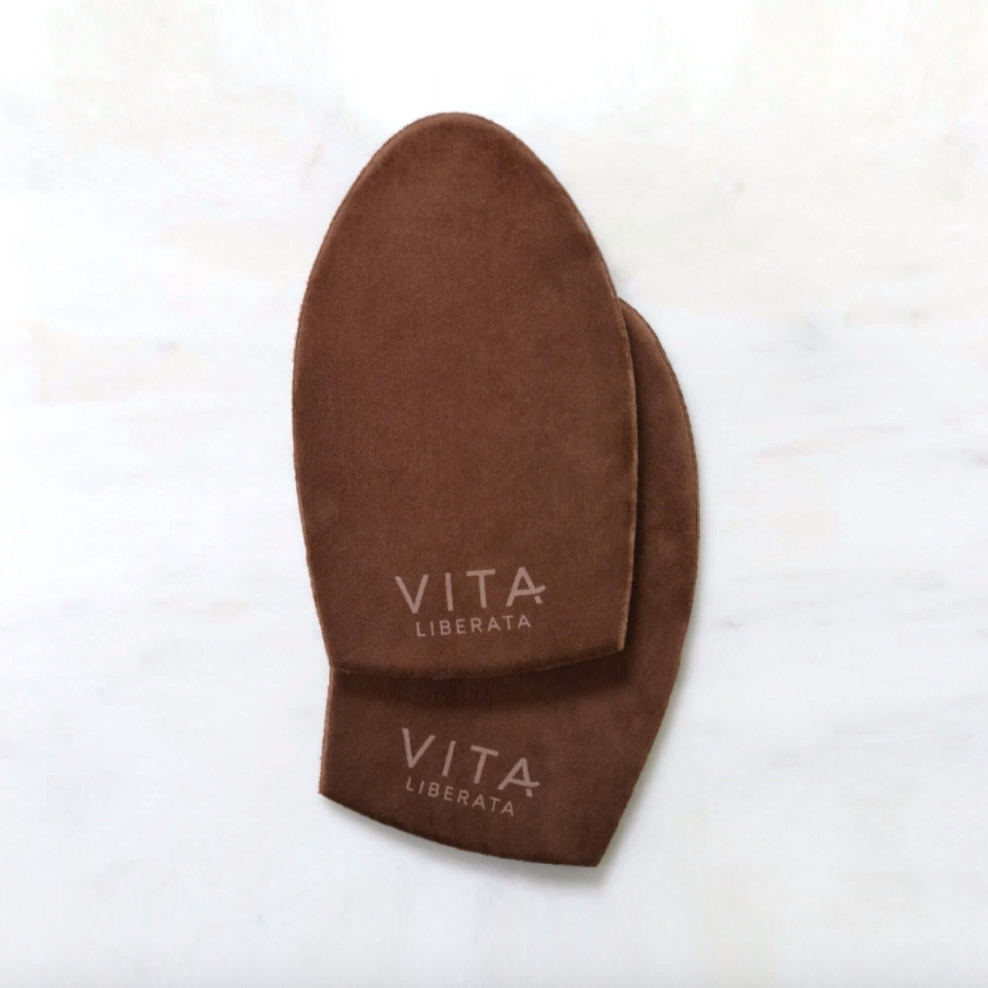 DUAL SIDED LUXURY VELVET TANNING MITT